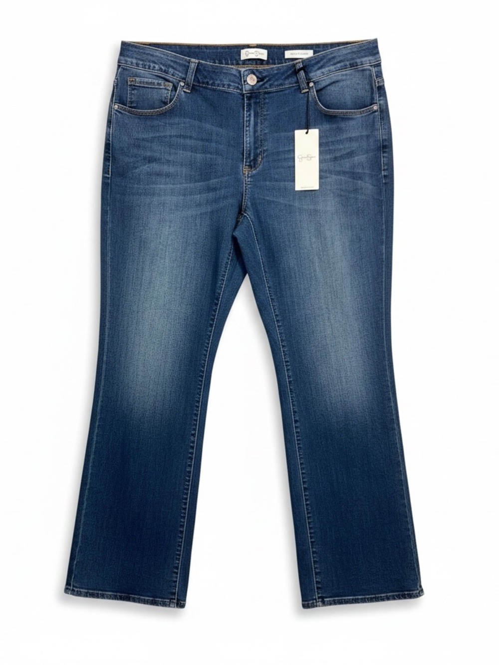 Jessica Simpson Rockin' Curvy Boot Jeans Blue